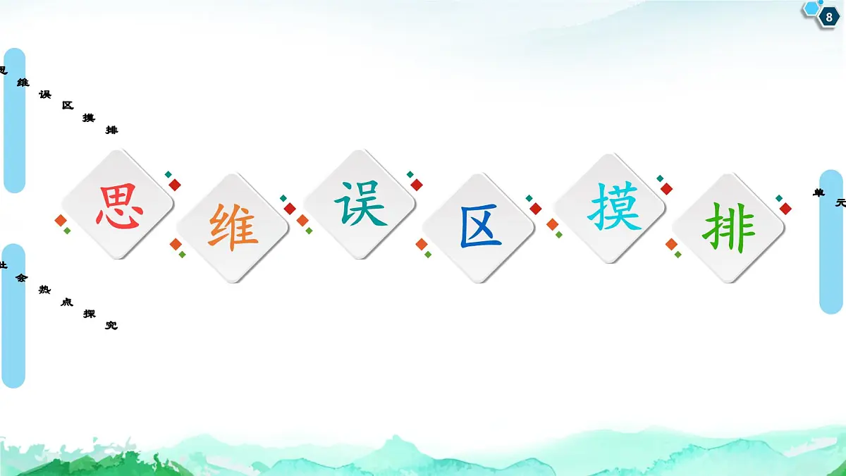 人教统编版高中政治 选择性必修1 第一单元各具特色的国家 复习课件第8页