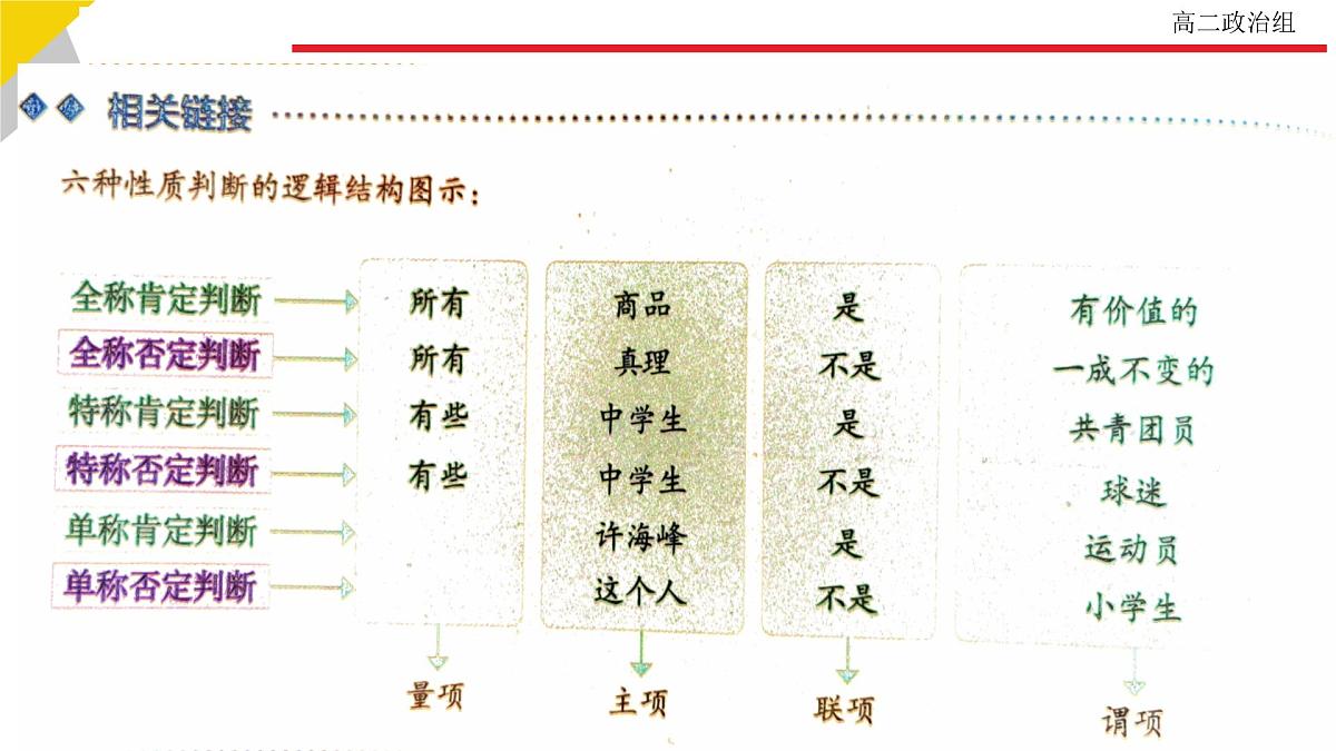 人教统编版高中政治选择性必修3 2-5《正确运用简单判断》教学课件第5页