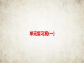高中思想政治必修4第一單元探索世界與把握規(guī)律單元復(fù)習(xí)(一)課件+學(xué)案