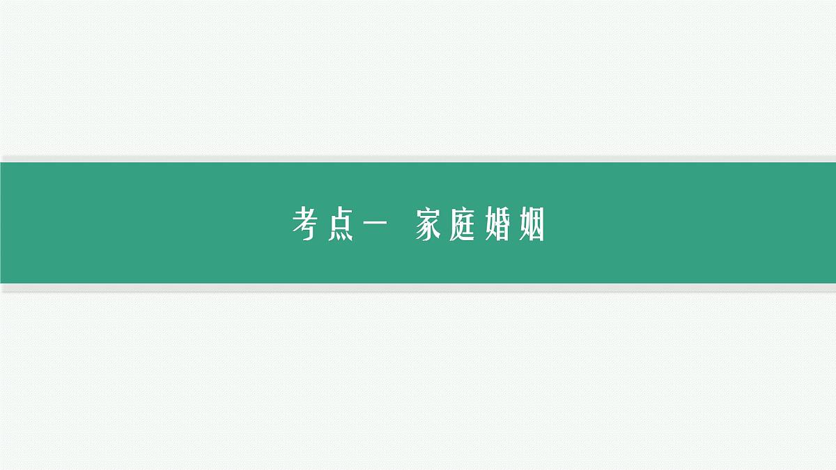 备战2025年高考二轮复习课件 政治（山东版）大单元7 法律与社会生活（选择性必修2第一、二、四单元） 课时2 家庭婚姻与社会争议解决第3页