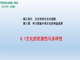 人教统编版高中政治必修4 3-8《文化的民族性与多样性》课件