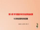 人教统编版高中政治必修4 3-8《文化交流与文化交融》课件