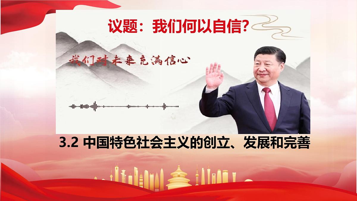 统编版高中政治必修一 3.2中国特色社会主义的创立、发展和完善 课件 内嵌视频第2页
