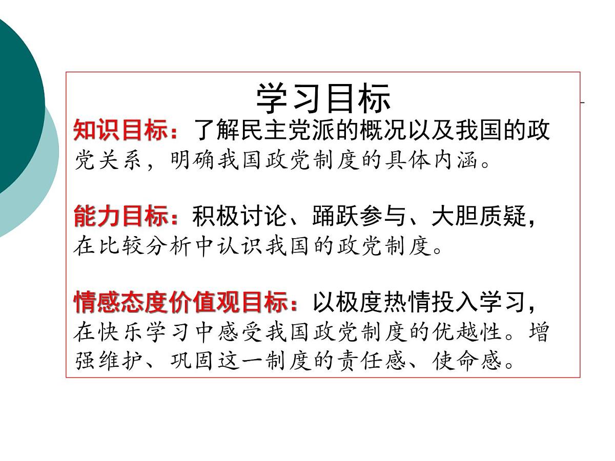 人教版 (新课标)高中政治必修2 3-7课件-《共产党领导的多党合作和政治协商制度：中国特色社会主义政党制度》第5页