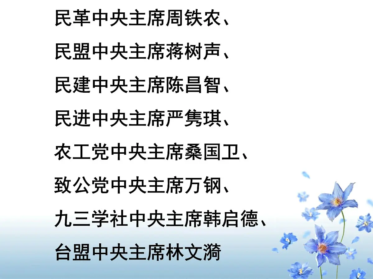 人教版 (新课标)高中政治必修2 3-7《共产党领导的多党合作和政治协商制度：中国特色社会主义政党制度》新课讲知课件第5页