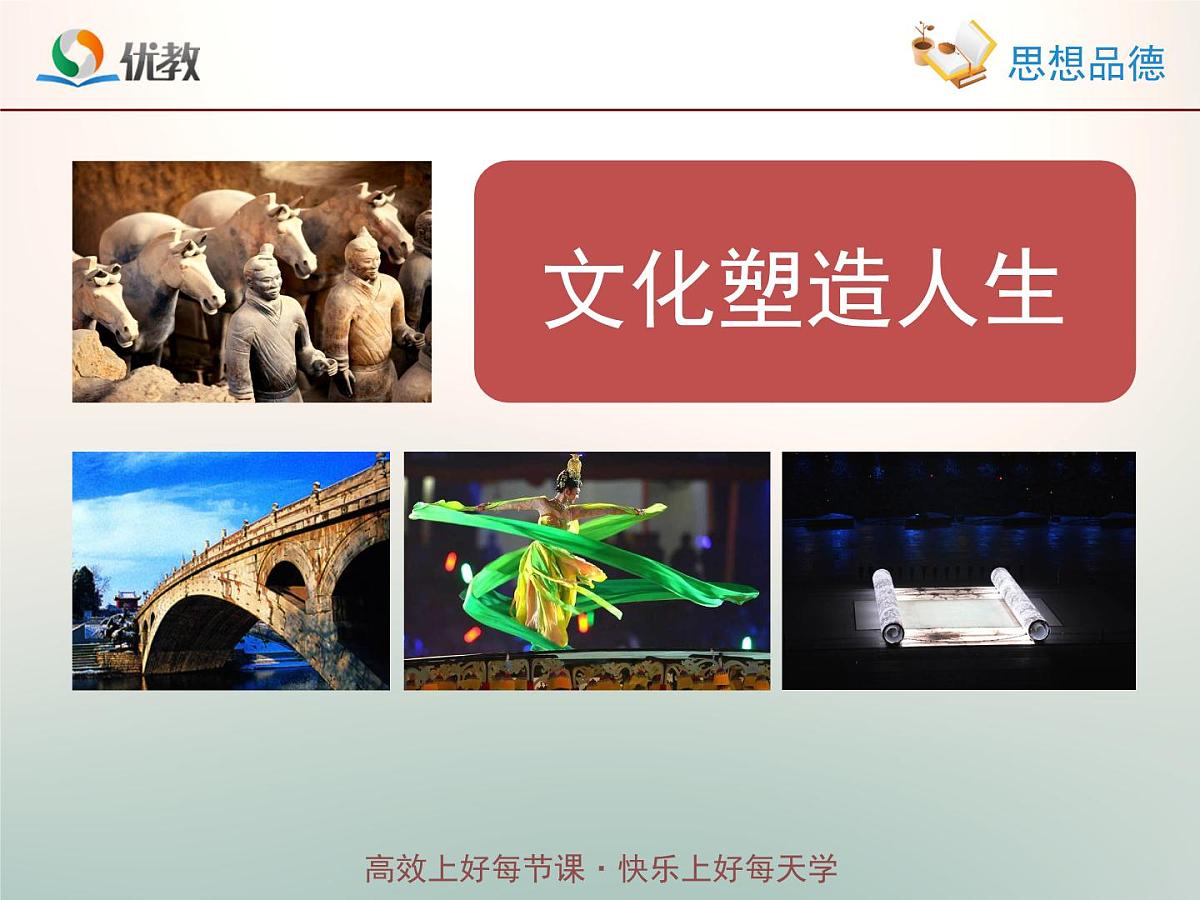 人教版 (新课标)高中政治必修3 1-2-2《文化塑造人生》情境探究型课件第1页