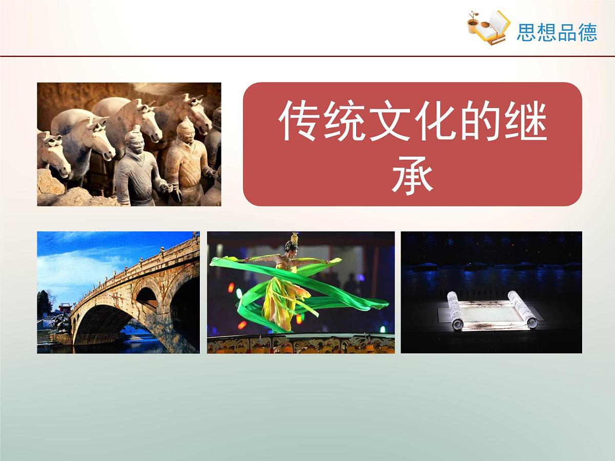 人教版 (新课标)高中政治必修3 2-4-1《传统文化的继承》情境探究型课件第1页