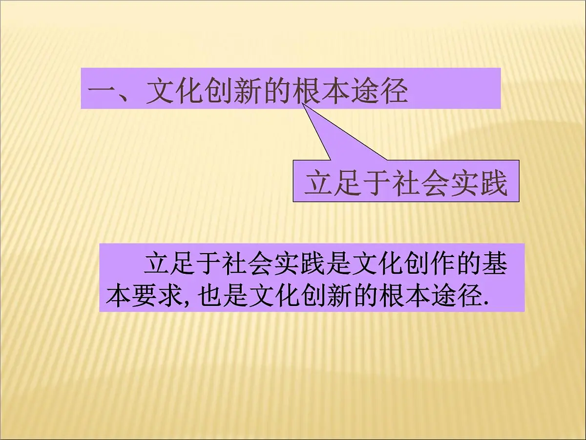 人教版 (新课标)高中政治必修3 2-5-2《文化创新的途径》课件第4页
