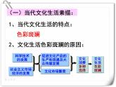 人教版 (新课标)高中政治必修3 4-8-1《色彩斑斓的文化生活》课件