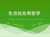 高中政治 (道德与法治)人教版 (新课标)必修4 生活与哲学生活处处有哲学教案配套课件ppt