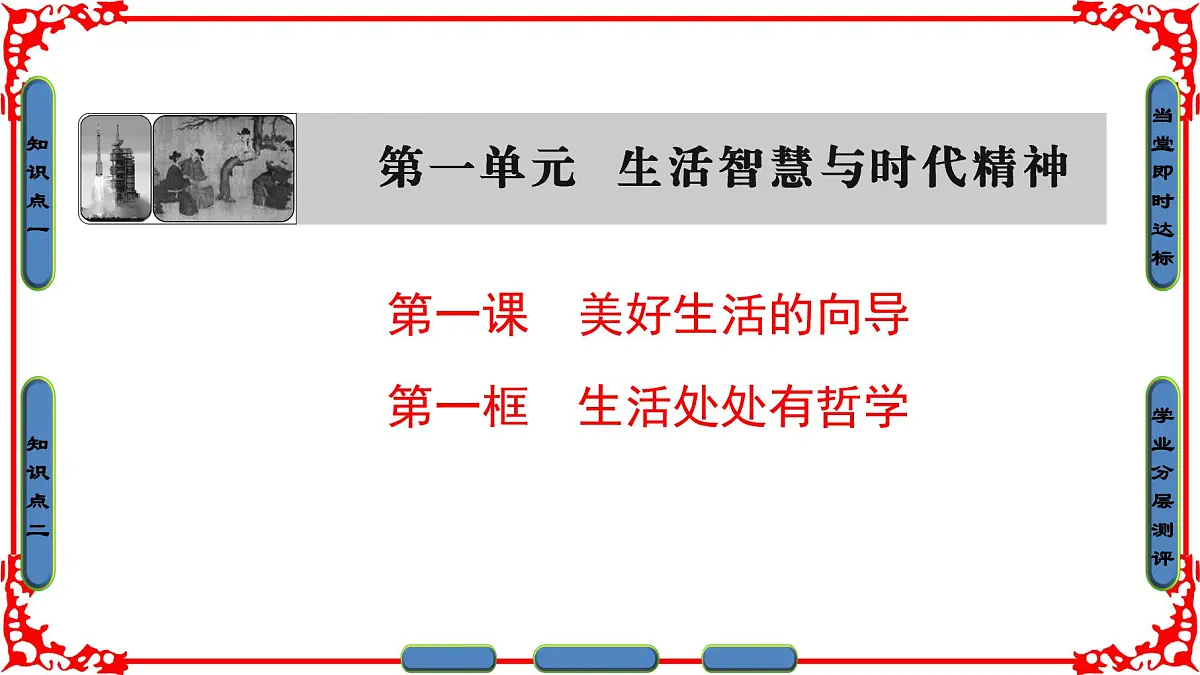 人教版 (新课标)高中政治必修4 1-1-1《生活处处有哲学》课件第1页