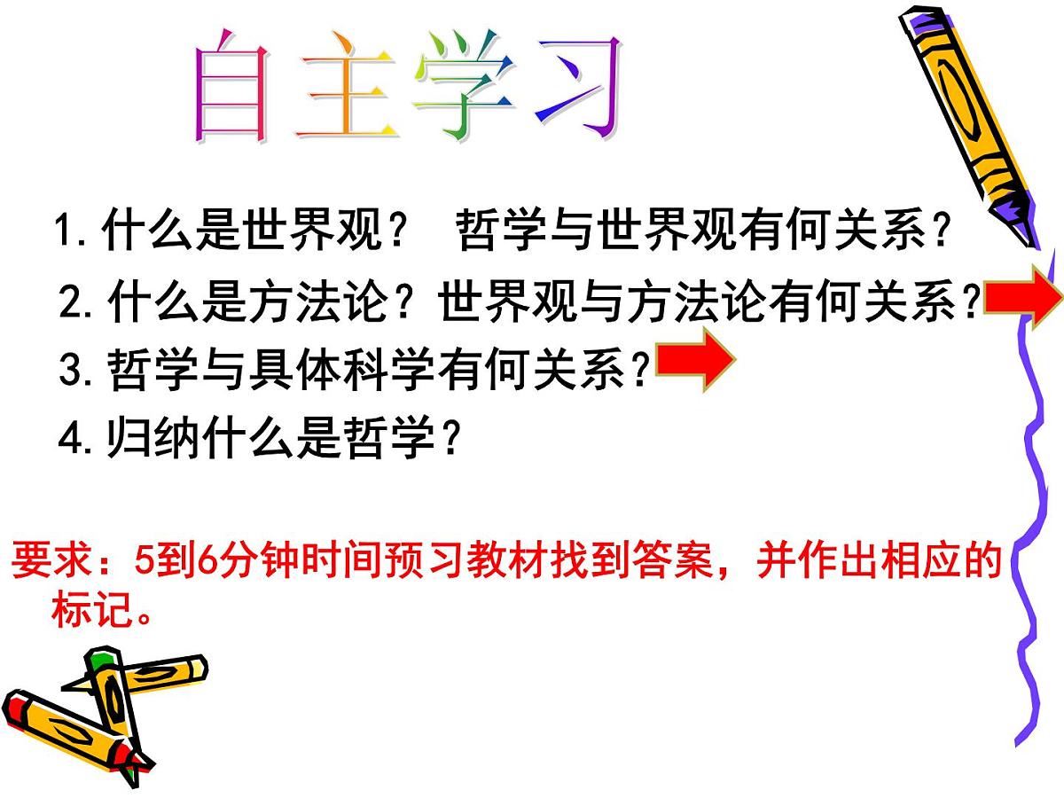 人教版 (新课标)高中政治必修4 1-1-2课件-《关于世界观的学说》第4页