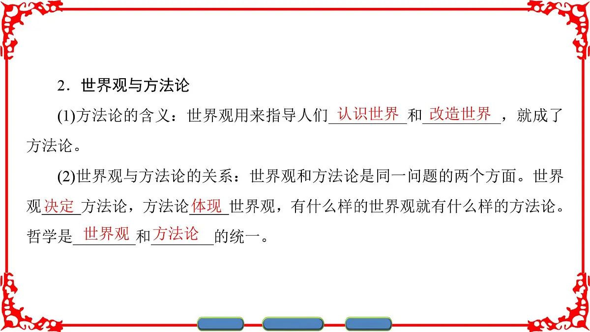 人教版 (新课标)高中政治必修4 1-1-2《关于世界观的学说》课件第4页