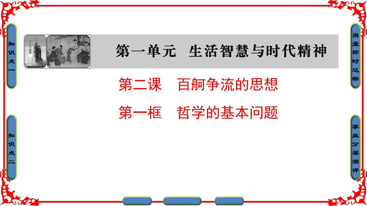 人教版 (新课标)高中政治必修4 1-2-1《哲学的基本问题》课件第1页