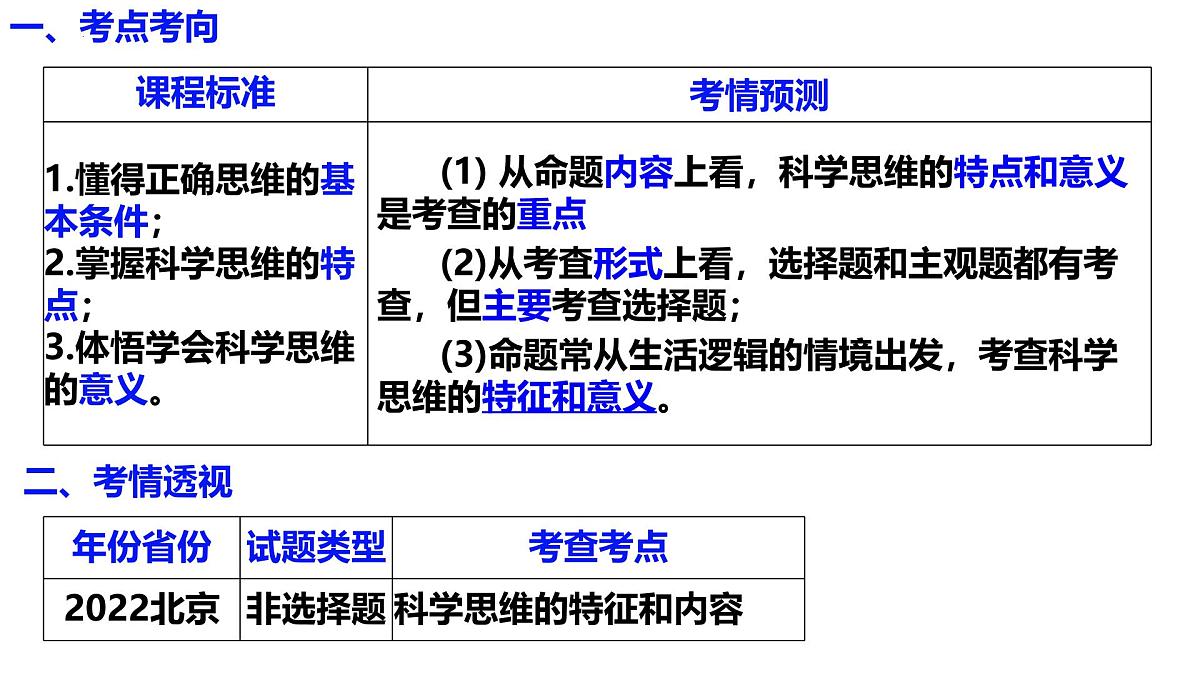 第三课 领会科学思维（课件）- 2025年高考政治一轮复习必备知识归纳（新高考通用）第5页