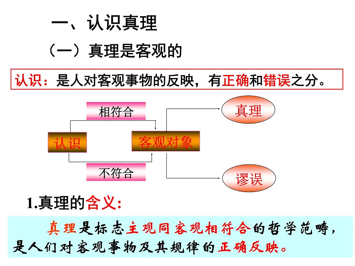 人教版 (新课标)高中政治必修4 2-6-2课件-《在实践中追求和发展真理》第6页