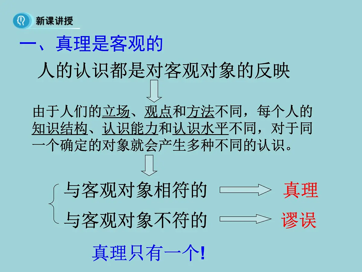 人教版 (新课标)高中政治必修4 2-6-2课件-《在实践中追求和发展真理》第4页