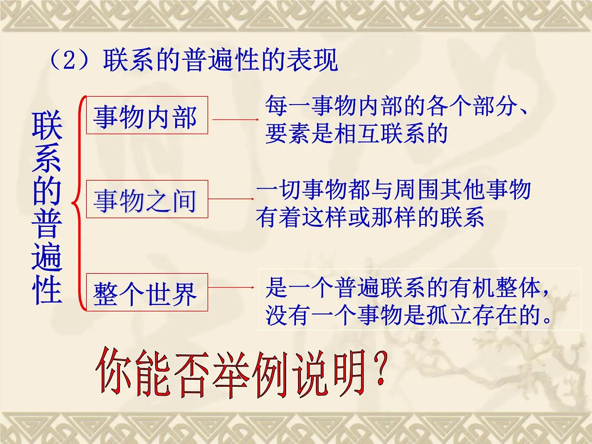 人教版 (新课标)高中政治必修4 3-7-1《世界是普遍联系的》课件第5页