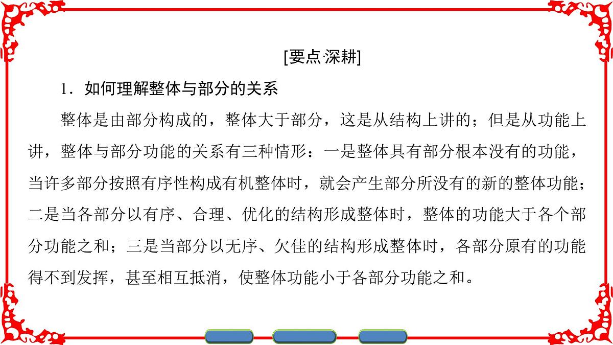 人教版 (新课标)高中政治必修4 3-7-2《用联系的观点看问题》课件第6页