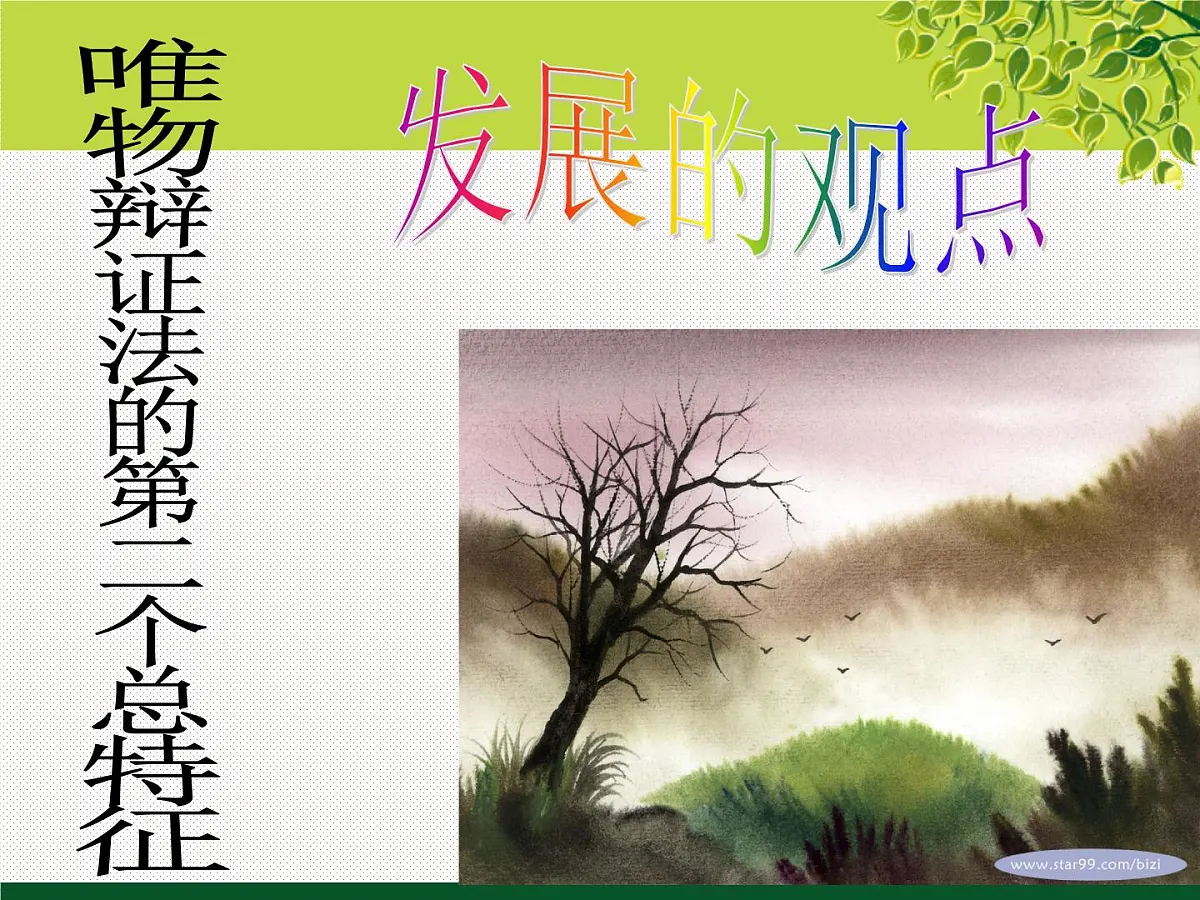 人教版 (新课标)高中政治必修4 3-8-1课件-《世界是永恒发展的》第2页