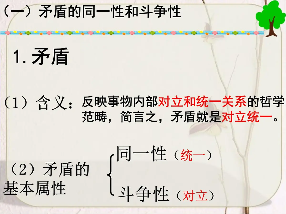 人教版 (新课标)高中政治必修4 3-9-1《矛盾是事物发展的源泉和动力》课件第8页