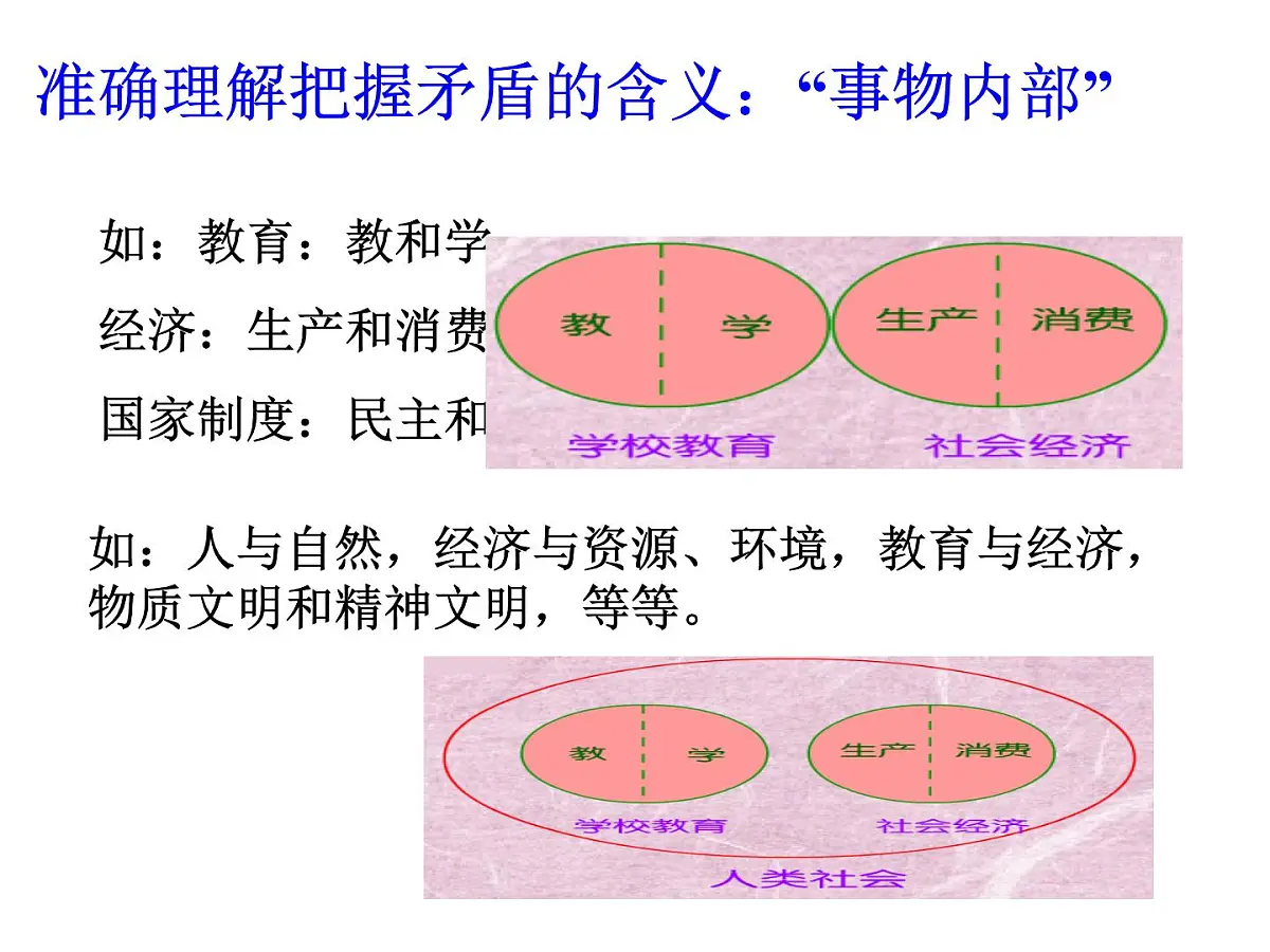 人教版 (新课标)高中政治必修4 3-9-1《矛盾是事物发展的源泉和动力》新课讲知课件第6页