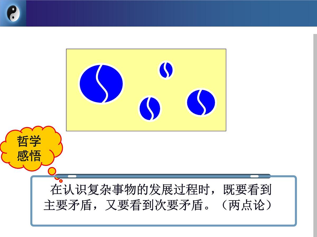 人教版 (新课标)高中政治必修4 3-9-2《用对立统一的观点看问题》新课讲知课件第6页
