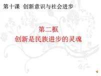 高中政治 (道德与法治)人教版 (新课标)必修4 生活与哲学创新是民族进步的灵魂课前预习ppt课件