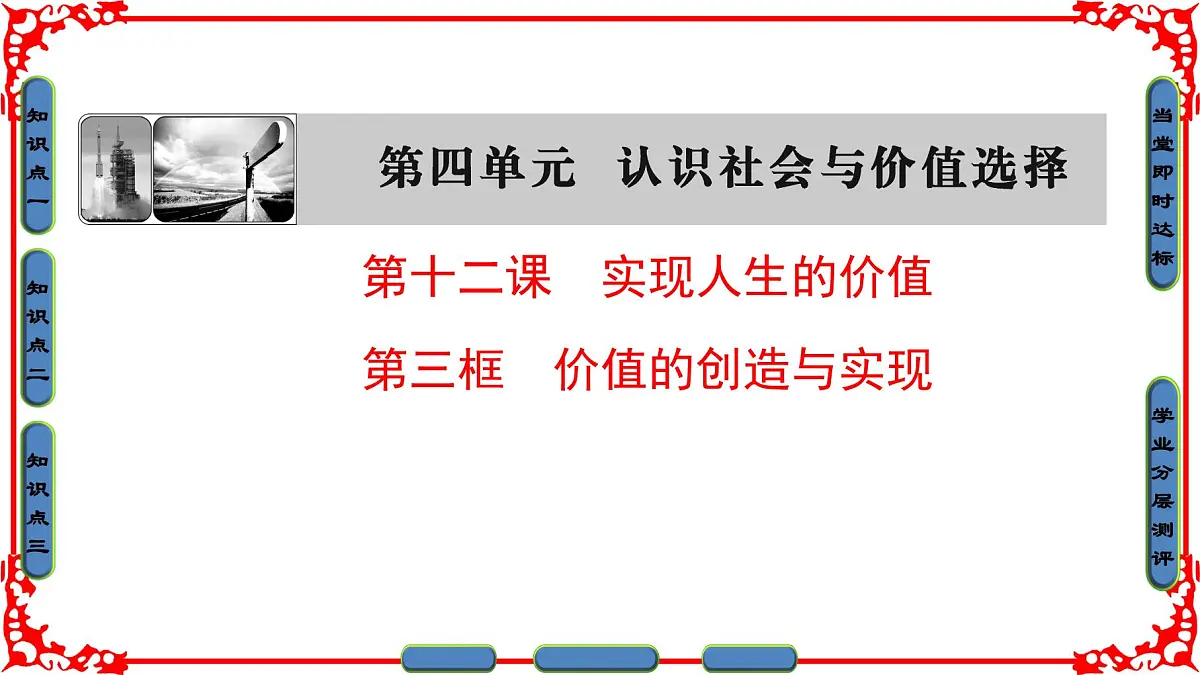 人教版 (新课标)高中政治必修4 4-12-3《价值的创造与实现》课件第1页