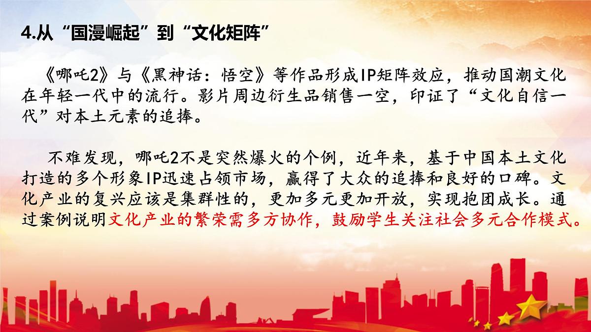 电影《哪吒2》与人工智能deepseek 时政热点复习课件-2025届高考政治二轮复习统编版第7页
