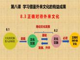 8.3正确对待外来文化（同步精品课件）