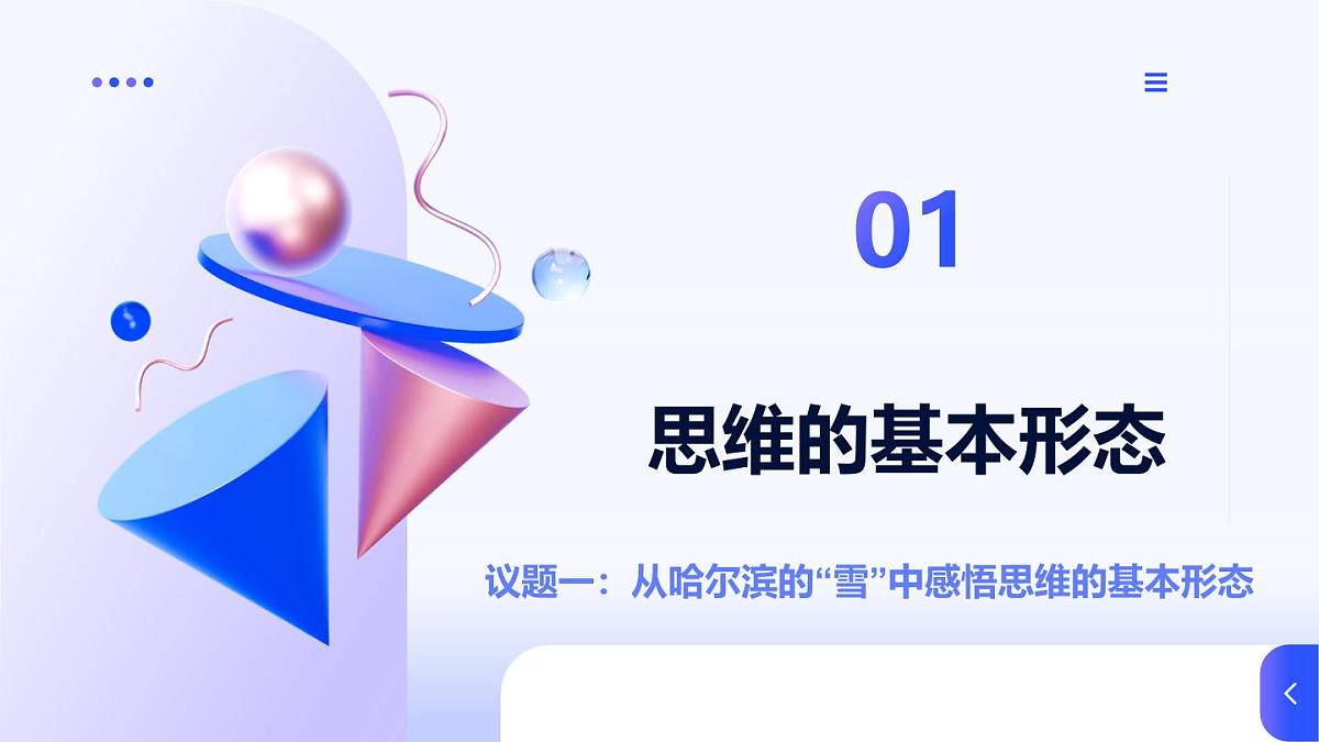 人教统编版高一政治选必三1.2思维形态及其特征（课件）第7页