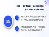 人教統(tǒng)編版高一政治選必三2.1“邏輯”的多種含義（課件+視頻）
