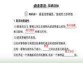 人教版高中思想政治必修4第一单元探索世界与把握规律第三课第一框世界是普遍联系的课件