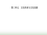 人教版高中思想政治必修4第三单元文化传承与文化创新第七课第三框弘扬中华优秀传统文化与民族精神课件