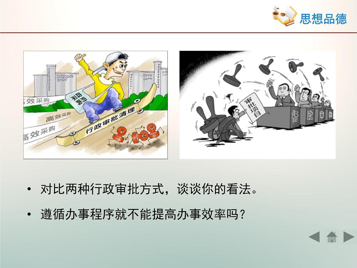 人教版 (新课标)高中政治 必修2 2-4-1《政府的权利：依法行使》活动探究型课件第4页