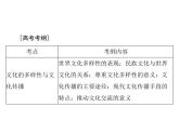 人教版 (新课标)高中政治必修3 2-3《文化的多样性与文化传播》复习课件