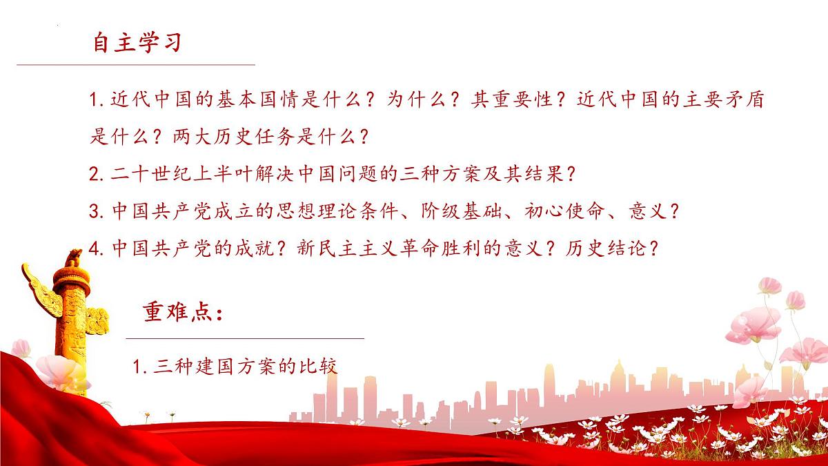 1.1中华人民共和国成立前各种政治力量   课件  2024-2025学年高中政治《政治与法治》（统编版必修3）第3页