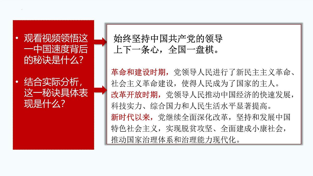 3.1 坚持党的领导-  课件  2024-2025学年高中政治《政治与法治》（统编版必修3）第8页