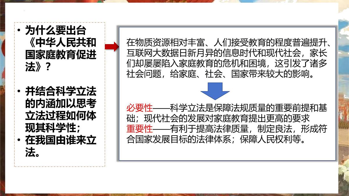 9.1 科学立法  课件  2024-2025学年高中政治《政治与法治》（统编版必修3）第5页
