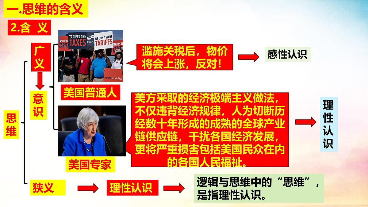 1.1 思维的含义与特征（同步课 件）-2024-2025学年高中政治《逻辑与思维》（统编版选择性必修3）课件PPT第6页