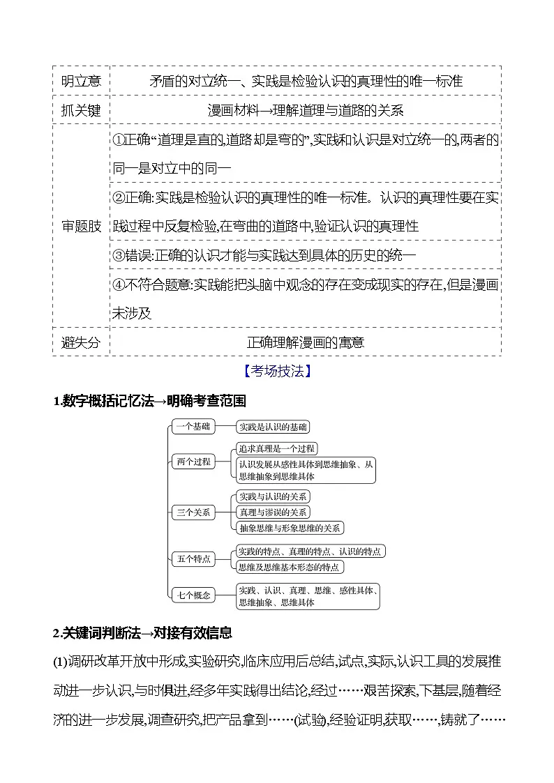 2025版高考政治热点题型与考点专练热点八 认识社会与价值选择试题（Word版附答案）第2页