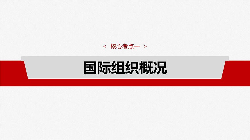 2025届高考政治一轮复习课件：选择性必修1 第二十九课　课时一　国际组织与联合国第8页