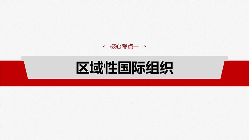 2025届高考政治一轮复习课件：选择性必修1 第二十九课　课时二　区域性国际组织和新兴国际组织第4页