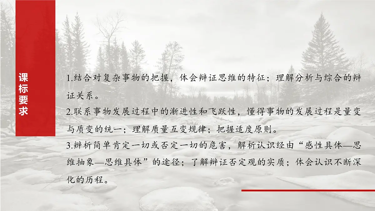 2025届高考政治一轮复习课件：选择性必修3 第三十六课　课时1　辩证分合与质量互变第2页