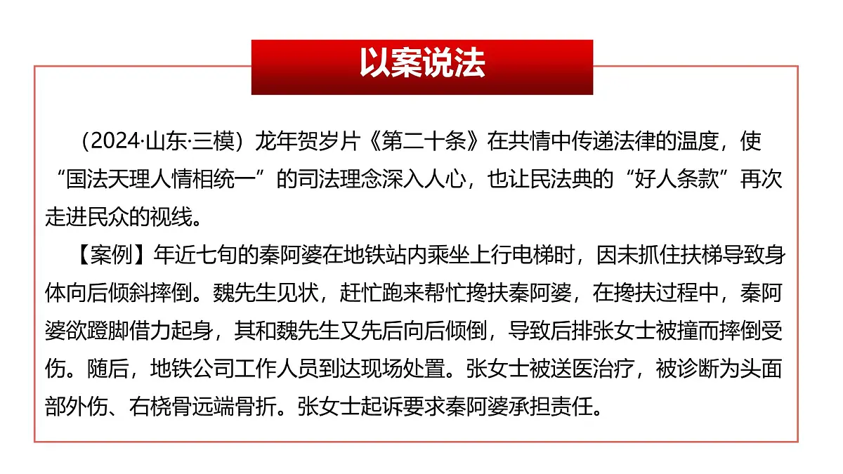 2025年高考政治一轮复习讲练测课件选择性必修2第04课 侵权责任与权利界限第4页