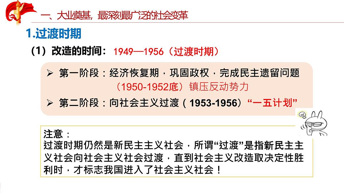 2.2社会主义制度在中国的确立 课件 统编版高中思想政治必修1中国特色社会主义第8页
