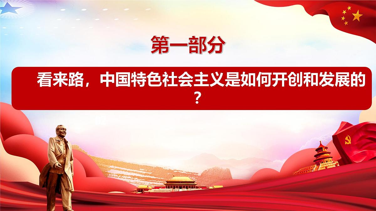 3.2中国特色社会主义的创立、发展和完善  课件 统编版高中思想政治必修1中国特色社会主义第4页