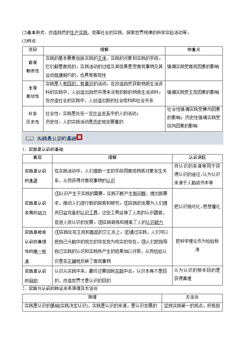 第二单元 认识社会与价值选择（知识清单）（全国通用）-2026年高考政治一轮复习第3页