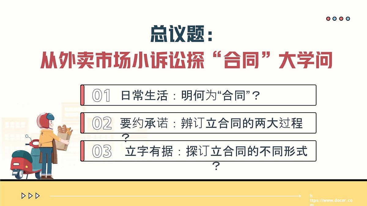 3.1订立合同学问大 课件 统编版高中政治选择性必修二《法律与生活》第4页